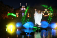LASER SHOW s holografickou projekcí